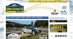 Desktop Screenshot of czechrally.com